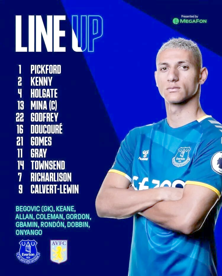 包含阿斯顿维拉客场战平埃弗顿，客队努力寻求保持领先的词条